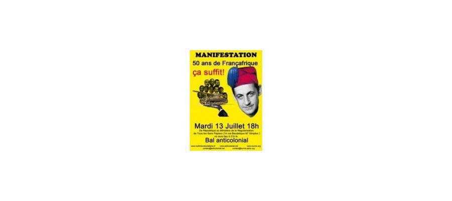 Image:50 ans de Françafrique, ça suffit !